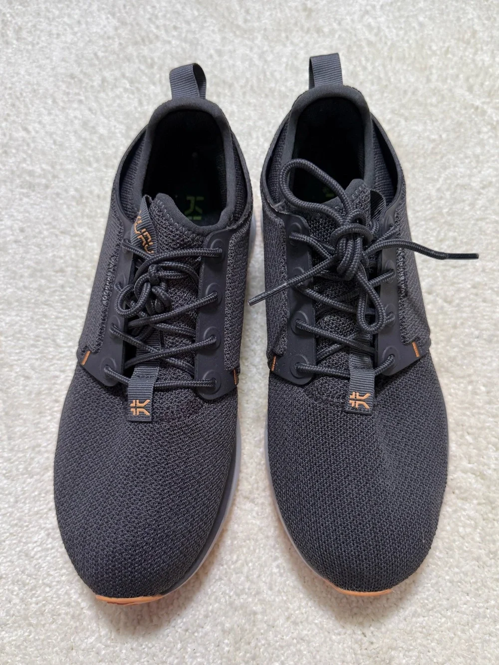 KURU ATOM Waterproof Sneaker Tennis Shoes Smoke Gray Apricot Women’s Size 8